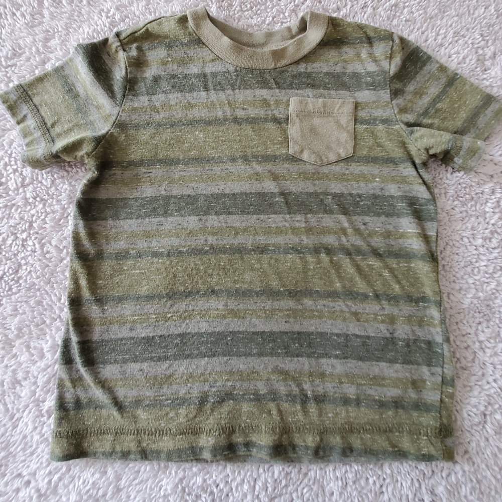 Green toddler boy tshirt